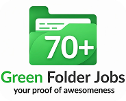 Green Folder Jobs - your proof of awesomeness